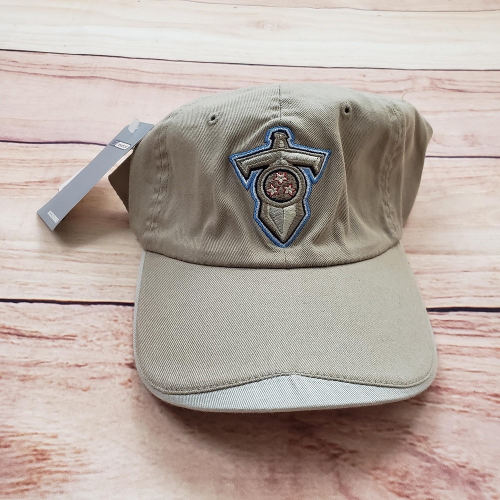 VINTAGE Tennessee Titans Hat Cap Strap Back One‎ Size NFL Football Reebok Mens